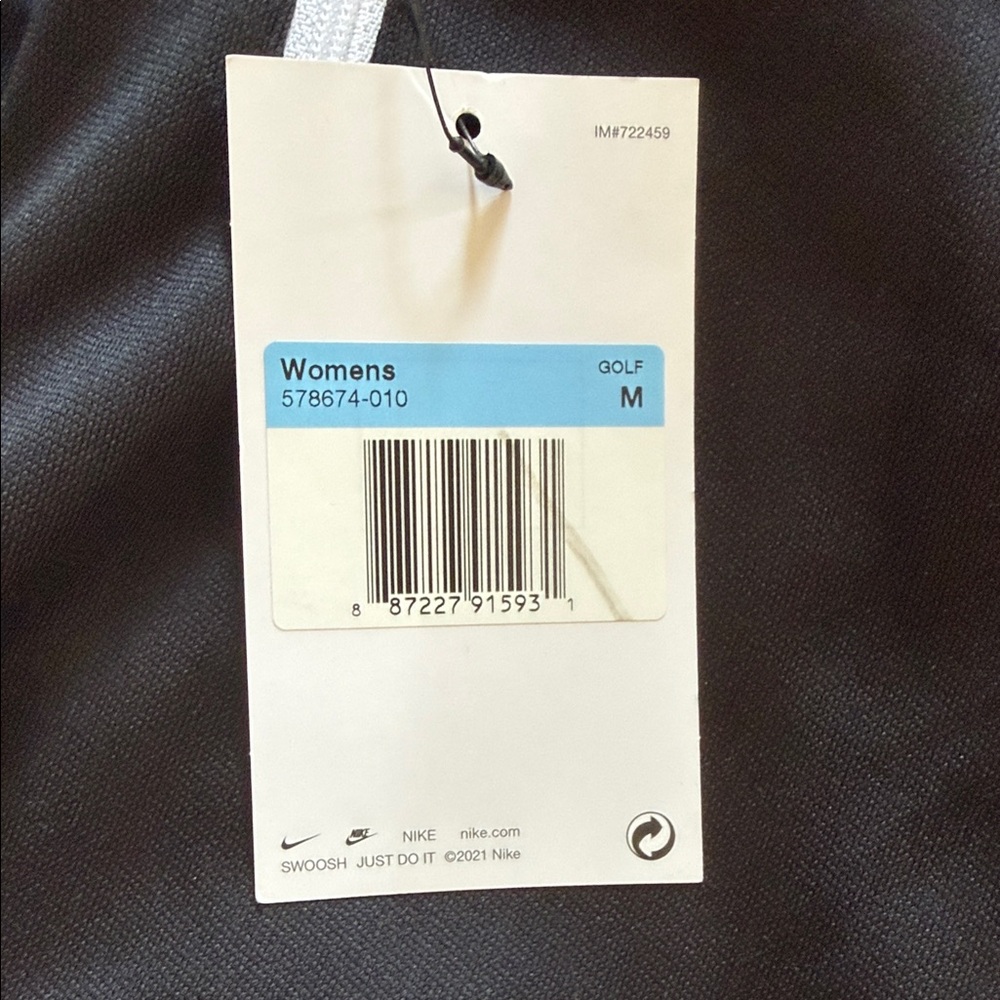 Nike Black and White Quarter-Zip Top - Picture 4 of 7